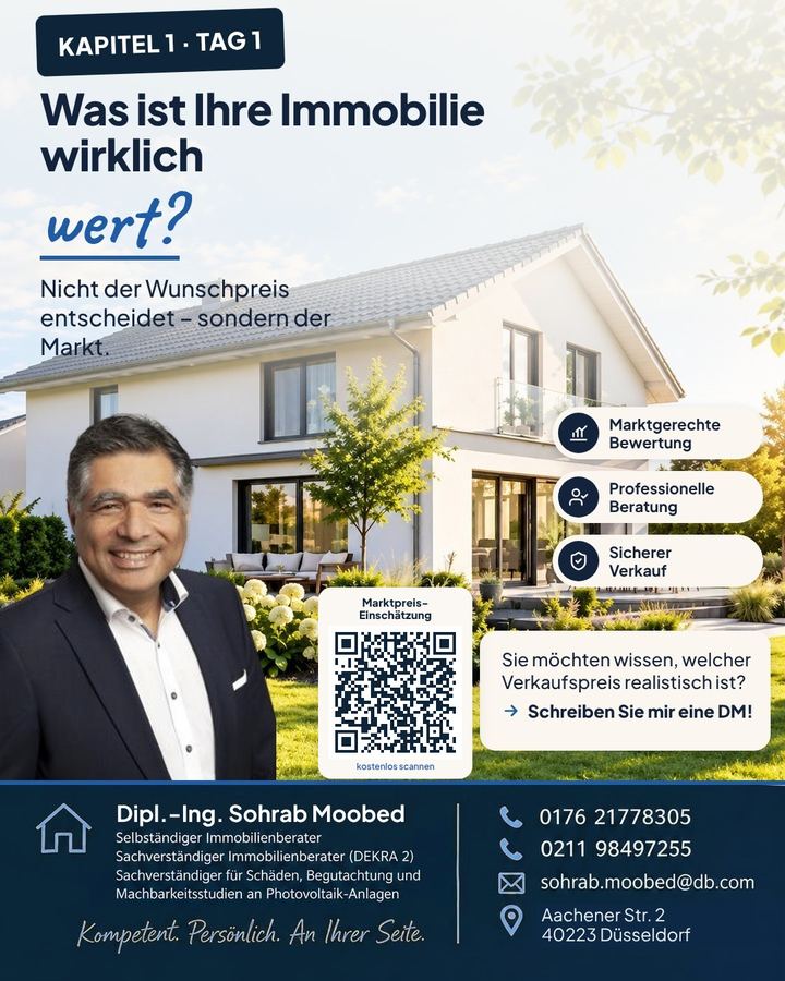 Mein Wert? Den bestimmt der Markt, nicht das Bauchgefühl. 🏡