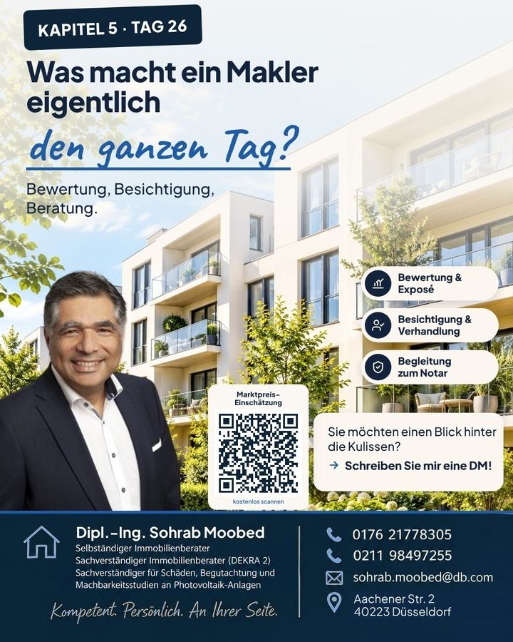 Er kümmert sich um mich – von Anfang bis Ende. 👔